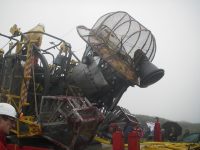 The Man Engine visits St Agnes
